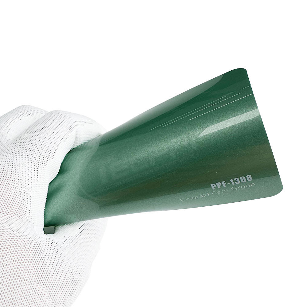 China Emerald Fern Green Colour 8mil Colour Change Paint Protection Film wholesale