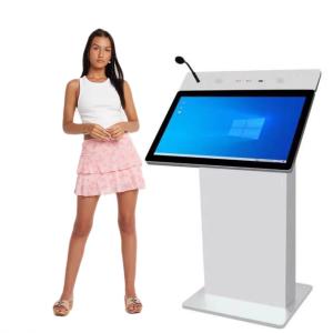 China Conference Hall Multimedia Podium , Smart Classroom Podium Lectern wholesale