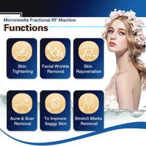 CE FDA Fractional Rf Microneedling Machine Thermage Skin Rejuvenation Wrinkle