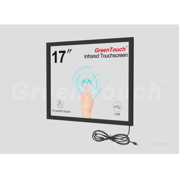 17 Inch Infrared Touch Frame , TK Series Multi Touch Screen Frame Longlife