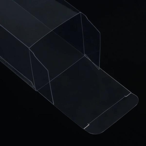 Hot Selling PET Packing Box Custom Clear Transparent Folding Square Box