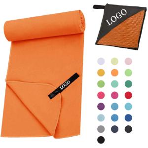 China Custom Size Suede Quick Dry Beach Suede Sweat Rally Gym Sports Towel For Gym With Logo wholesale