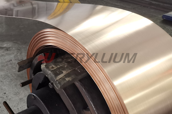 C17500 C17510 C17410 C17200 Beryllium Copper Coil Strip 0.02mm High Strength