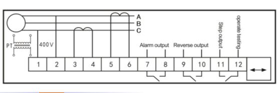 50-60hz Function Extensive Motor Protection Relay Reverse Power With Unload Function