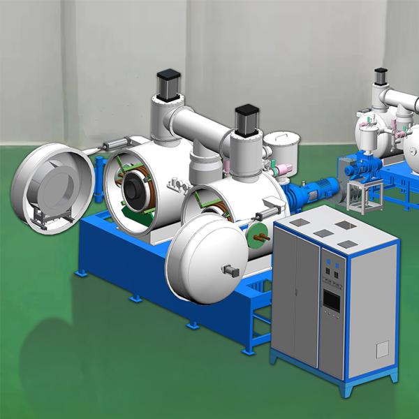Industrial Vacuum Vapor Deposition Furnace 900~1200 Degree High Temperature