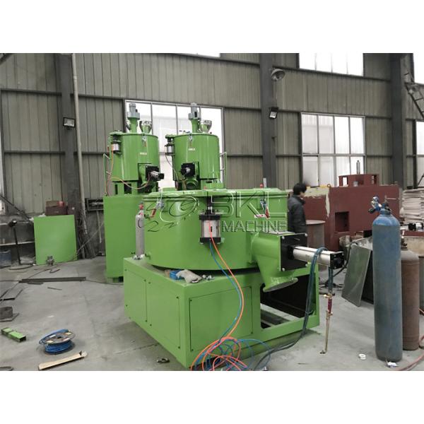 500L Plastic Raw Material Mixing Machine High Speed For Pvc Compounding