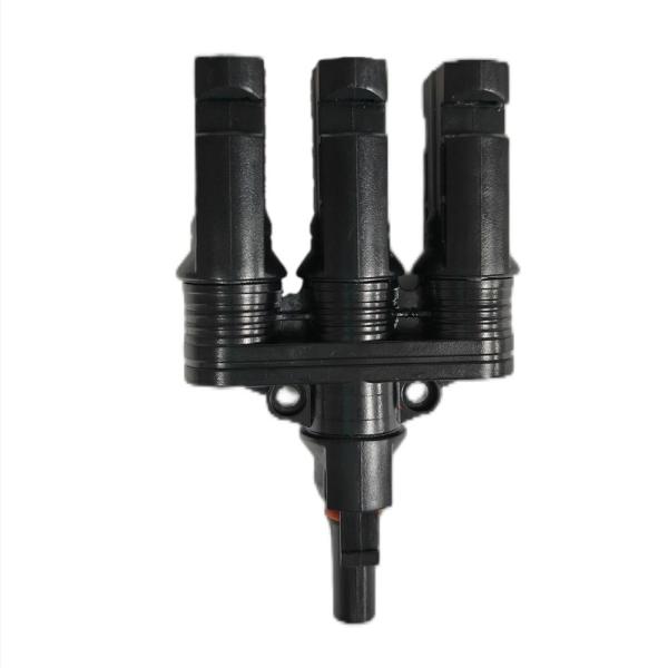 Neopower MC4 One-in-Three Plug & Socket – IP67 Waterproof 3-Way Solar Branch Connector for Photovoltaic Systems
