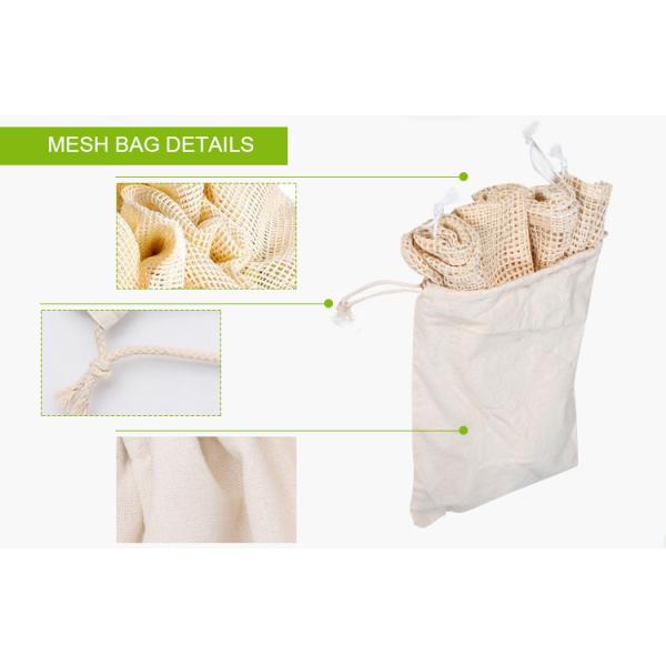 Cotton Mesh Net bag Shopping Tote Bag for foods