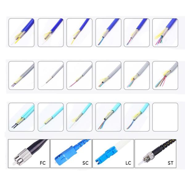 Single Mode Fiber Optic Patch Cord SMA To FC UPC Type 0 . 3 dB Insertion Loss