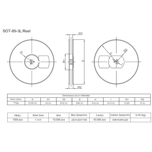 600mA Silicon Power Transistor NPN Power Transistor High Current