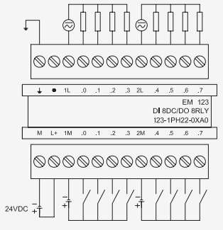 8DI 8DO PLC Programmable Automation Controllers For Industrial Automation