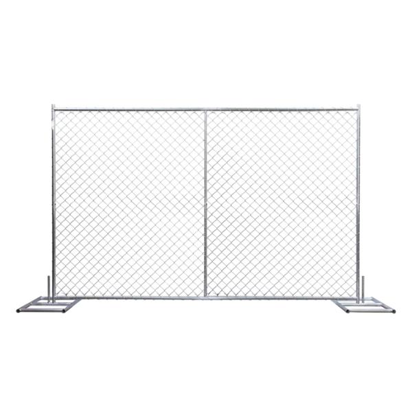 Hot Dipped Galvanized 10ft Temporary Security Fencing Diamond Stable Mesh