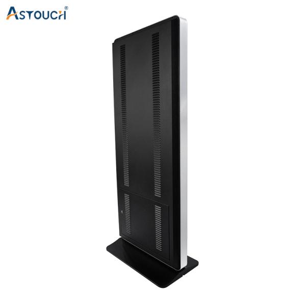 OEM Lcd Signage Display 65 Inch Digital Photo Kiosk Capacitive Touch