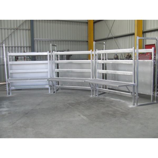 550mm High Livestock Handling Equipment , Diameter 1.8m Round Bale Hay Feeder