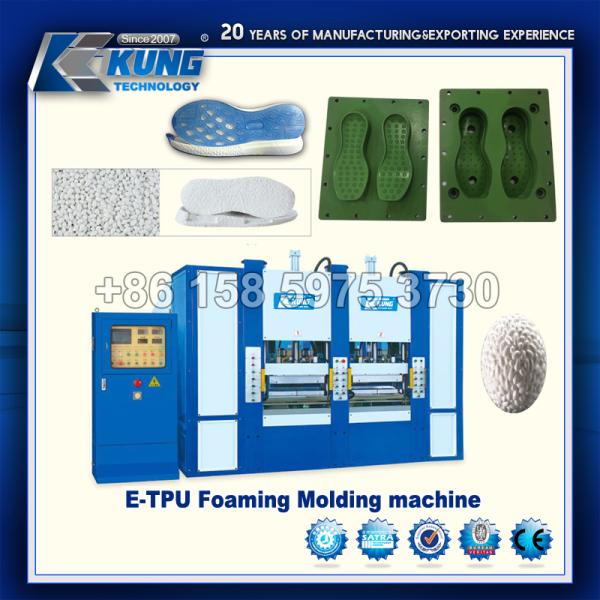 4 Station ETPU EVA Sheet Manufacturing Machine Multi Function