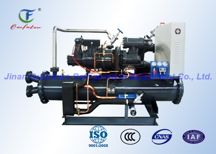 China Screw Water Cooled Condensing Unit With Danfoss Copeland Compressor wholesale