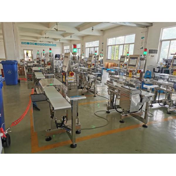 TIANHE Snack bag Liquid bottle Cartons Online Weight Checker Conveying