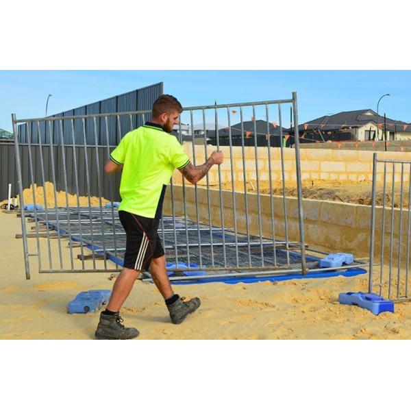 Hot Dipped Galvanized Treated Temporary Pool Fencing Mesh Fencing For Swimming Pools