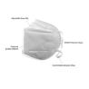 Buy cheap Food Processing KN95 Foldable Earloop Procedure Masks from wholesalers
