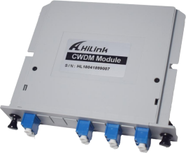 CWDM MUX DEMUX WDM Solution 1U RACK Optical Fiber 9+1 Channel