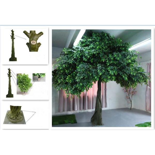 UVG GRE024 Wholesale green artificial money tree plant for restaurant decoration 6ft high