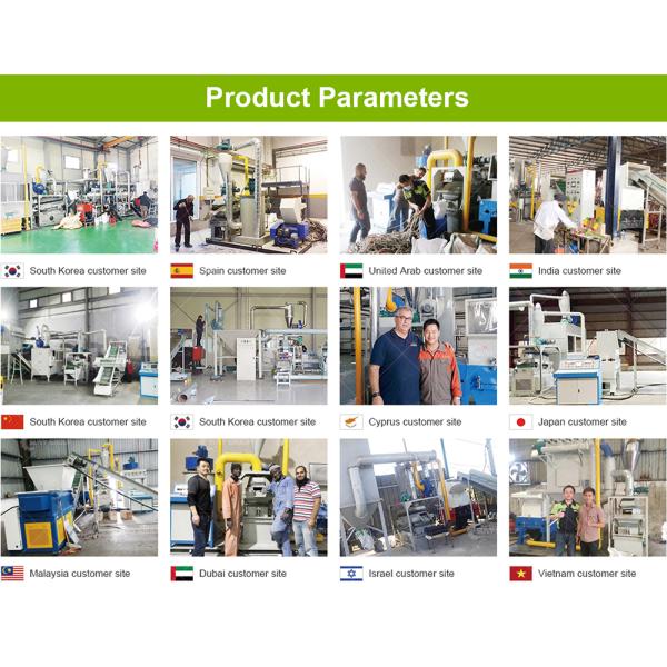 2022 Most Popular Cable Wire Recycling Machine for Customer Requirements