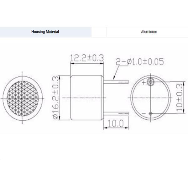 Intelligent Device 16mm 40khz Ultrasonic Level Sensor Detector
