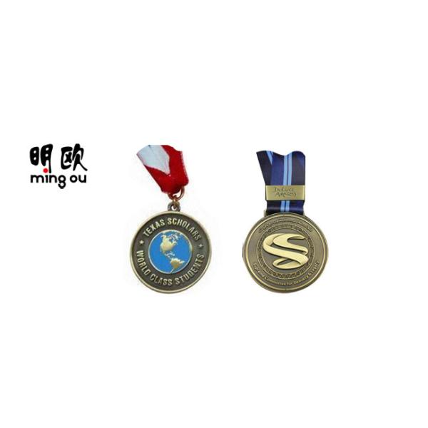 Army Medallion Custom Award Medals Iron Material With Colr Fill