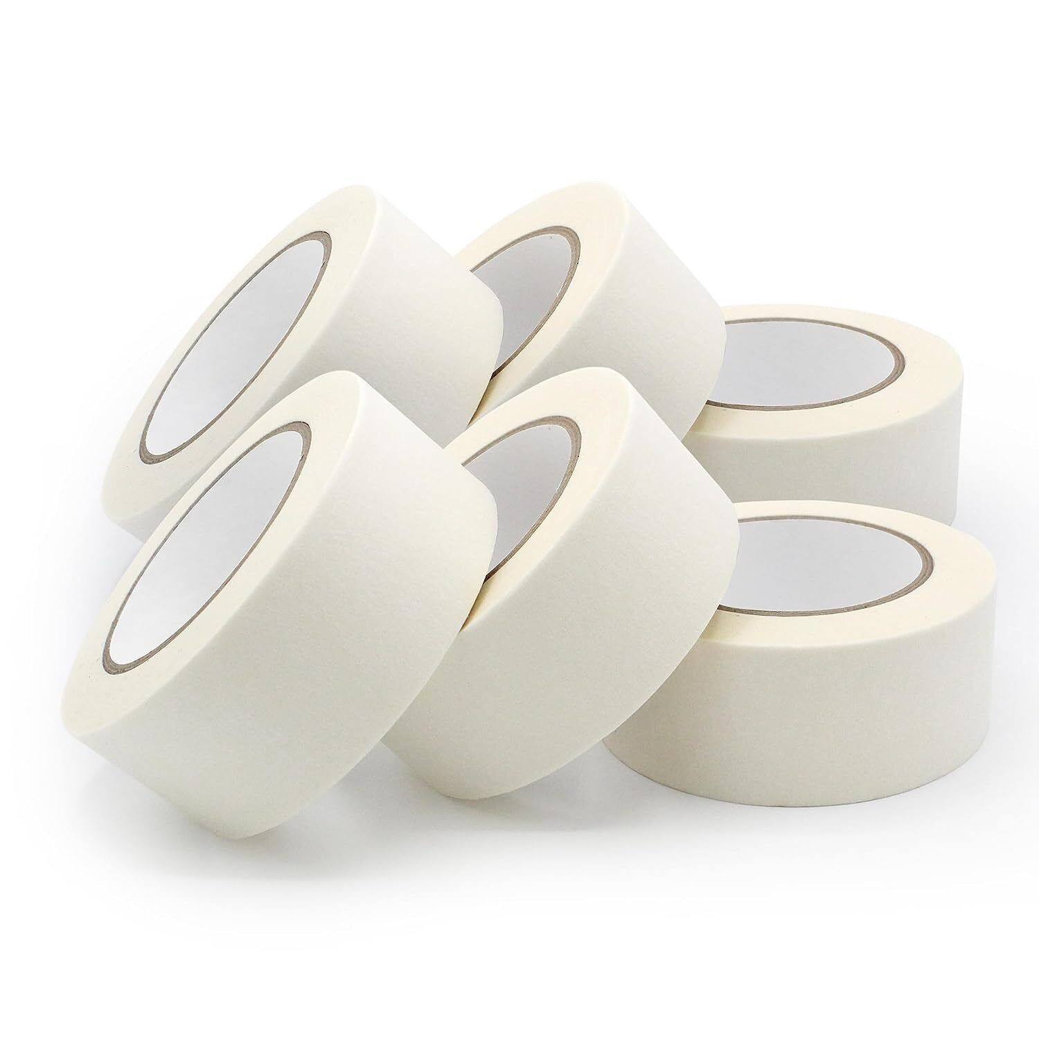 China General Purpose White Masking Tape 25mm X 50m Roll wholesale