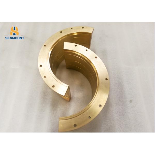 Bronze Brass Flange Split Bushing Customized Oiling Lubricant Split Bushing