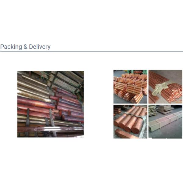 Dia 3mm-500mm Pure Copper Rod TISCO C10200 C11000 Copper Bar