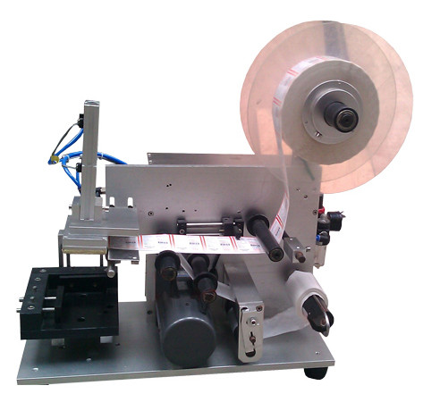 LM-60 semi automatic square soapbox labeling machine