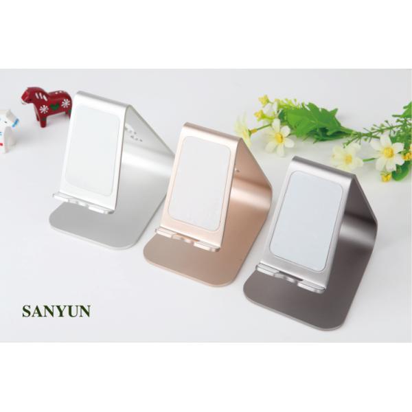 Punch Press Stamping S Shape Metal Laptop Stand Minimalist Style