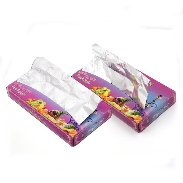 Customized Width and Logo Aluminium Foil Pop Up Sheets for Convenient Food Packaging