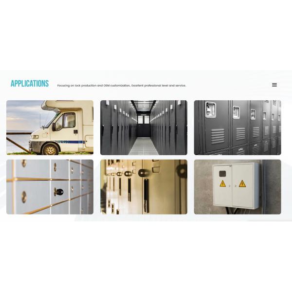 Hasp Plastic Slam Latch White Toggle Cabinet Latch For Industrial Equipment Cabinet