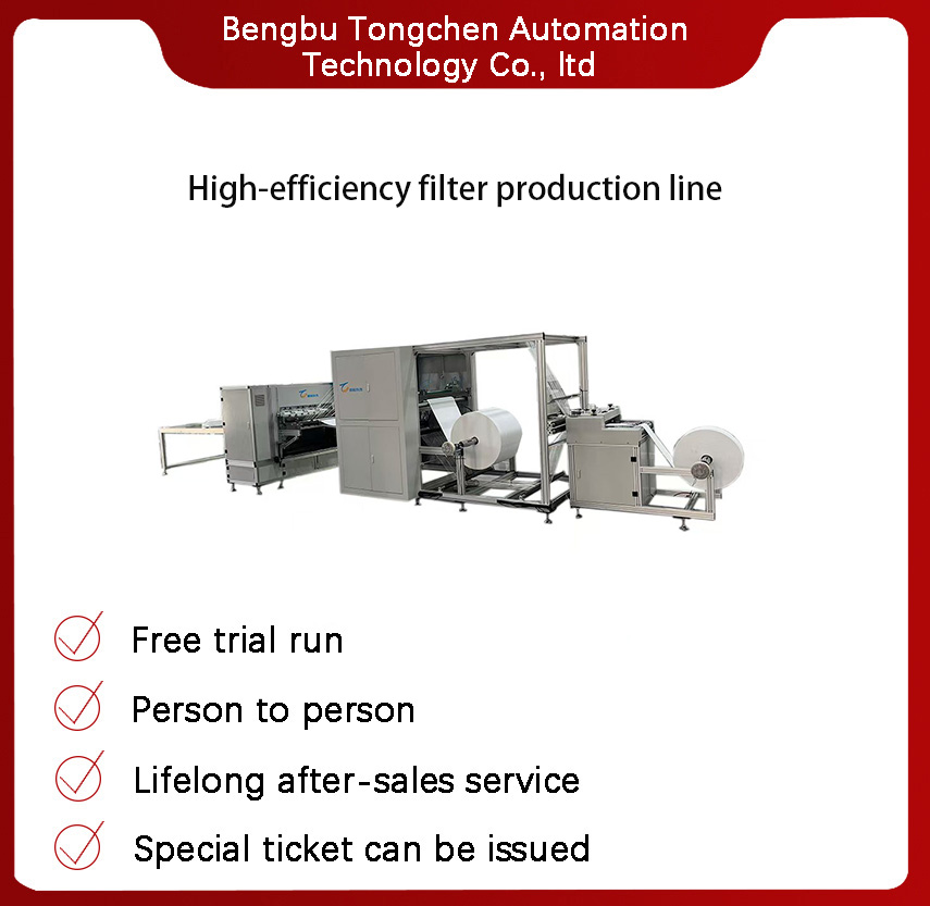 Easy To Operate Motor PLC Filter Paper Folding Machine