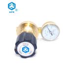 25bar Low Pressure Brass Hydrogen Gas Reducer with One Gauge