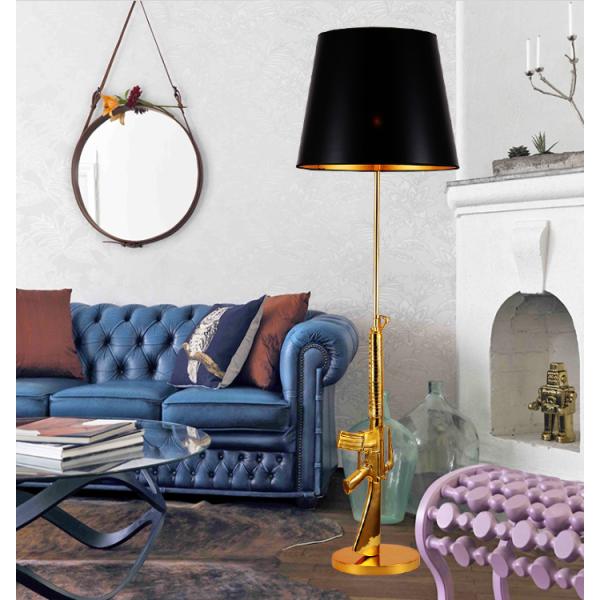 Nordic Classical ak47 lamp Rifle Lounge Floor Lamp Personality Design Corner Decor gun lamp(WH-MFL-14)