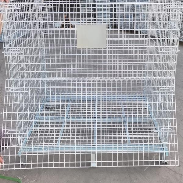 Space Saving Rust Resistant Storage Cages with Optional Wheels and Load Capacity