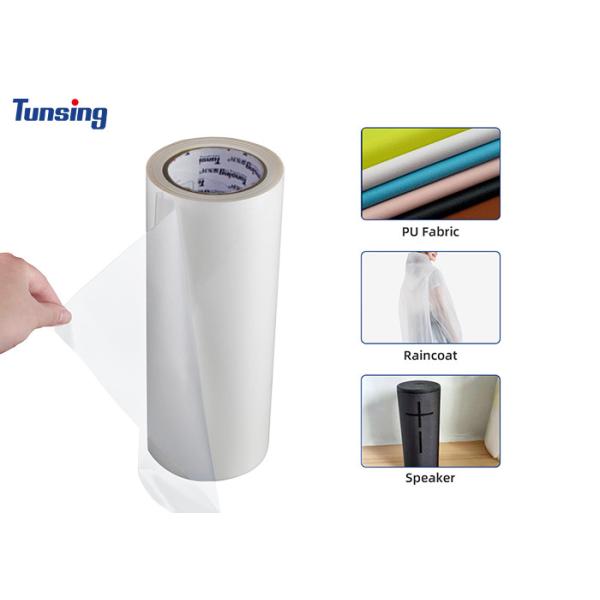 Polyurethane Hot Melt Film Strong Adhesion 138cm Width For Bonding Rain Jacket