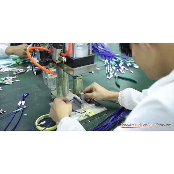 High Precision Air Pressure Optical Fiber Cable Connector Crimping Machine with 2.0T Crimp Force and Metal Construction