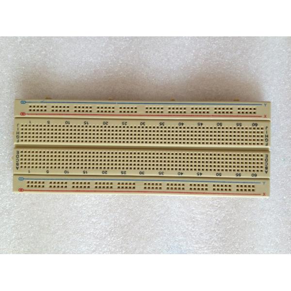 Brown ABS Transparent Breadboard Self - Adhesive Electronics Test Board