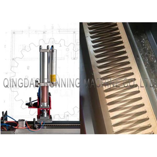 Teeth Cutting PVC Belt Finger Punching Machine