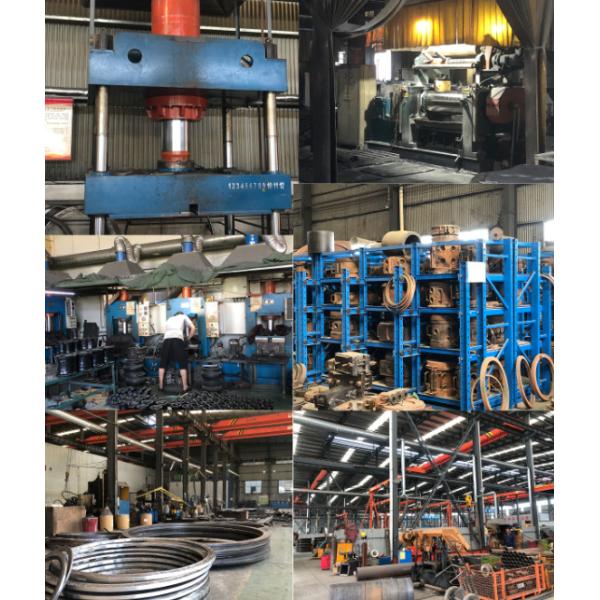 DN1200 PN10 End Face Fully Sealed Natural Rubber Joint With Negative Pressure Ring