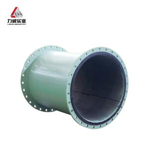 China 300Psi Rubber Lined Pipe Natural Synthetic Lining Seamless Steel Design wholesale