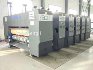 China High Speed Flexographic Box Printing Machine With High Precision wholesale
