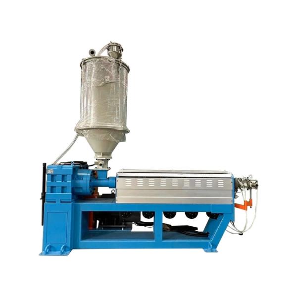 90 PE wire extrusion process for phone cable 100m/min