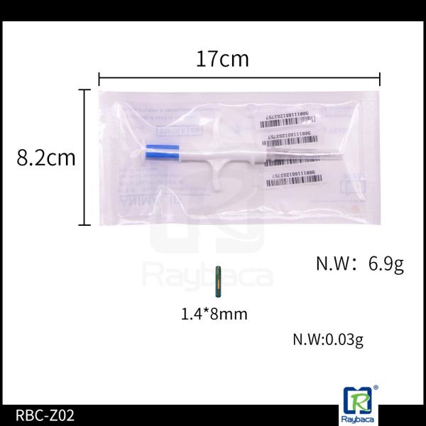ICAR Approved Animals Injectable Microchip Syringe With Chip in 1.4 X 8mm