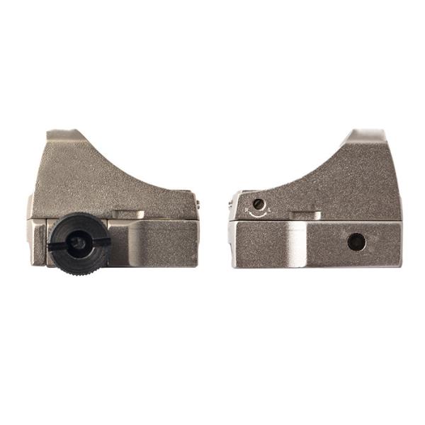 TAN Color Red Dot Tactical Sight , Magnified Red Dot Optic With Handheld Large Screw