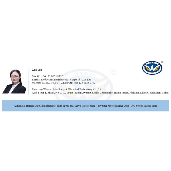 Automatic IP55 Waterproof Remote Control Car Parking Barriers CE ISO Certificate